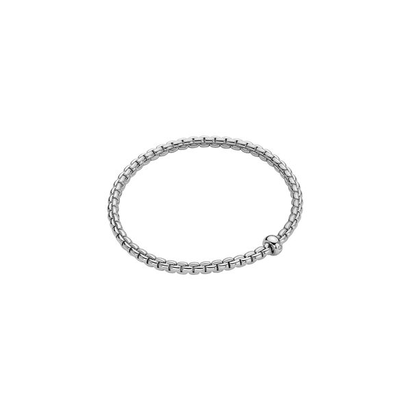 Bracelet Eka Flex'it en or blanc avec diamant, tr&egrave;s petit mod&egrave;le